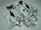 05-06 White Honda CBR600RR Aftermarket Motorcycle Fairing 05-06 White Honda CBR600RR Aftermarket Motorcycle Fairing