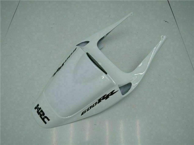 05-06 White Honda CBR600RR Aftermarket Motorcycle Fairing 05-06 White Honda CBR600RR Aftermarket Motorcycle Fairing