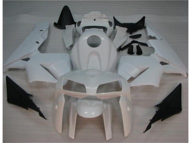 05-06 White Honda CBR600RR Full Motorcycle Fairing Kits