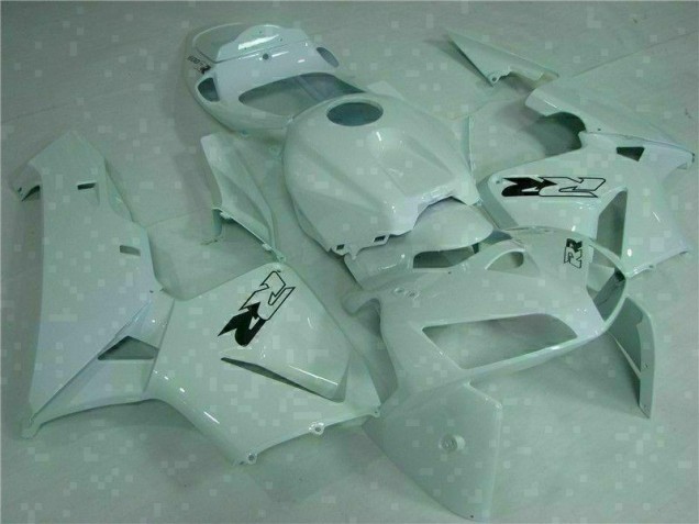 05-06 White Honda CBR600RR Motorcycle Fairing