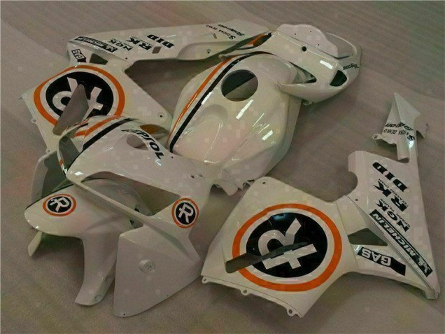 05-06 White Repsol Honda CBR600RR Motorcycle Fairings 05-06 White Repsol Honda CBR600RR Motorcycle Fairings