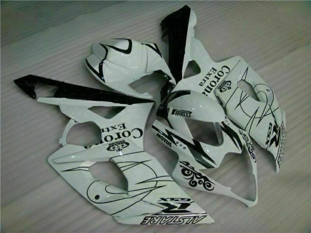 05-06 White Suzuki GSXR 1000 Motorcycle Bodywork 05-06 White Suzuki GSXR 1000 Motorcycle Bodywork