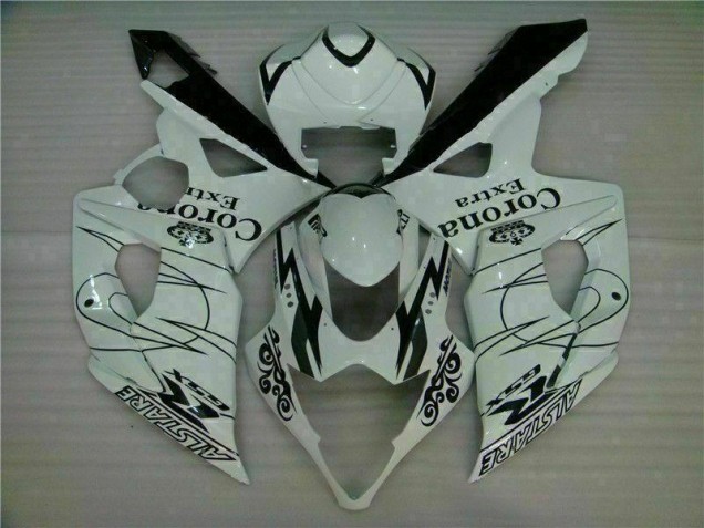 05-06 White Suzuki GSXR 1000 Motorcycle Bodywork 05-06 White Suzuki GSXR 1000 Motorcycle Bodywork