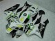 05-06 White Yellow Green 52 Honda CBR600RR Motorcycle Fairings