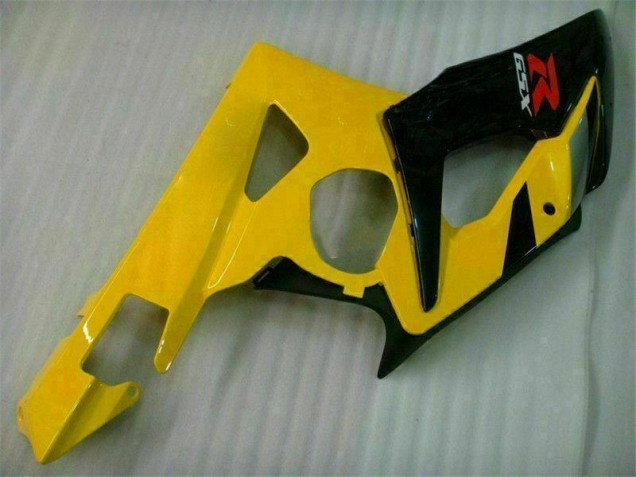 05-06 Yellow Black Suzuki GSXR 1000 Motorcycle Fairing 05-06 Yellow Black Suzuki GSXR 1000 Motorcycle Fairing