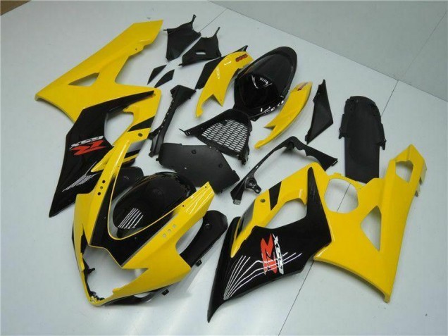 05-06 Yellow Suzuki GSXR 1000 Motorcycle Fairings 05-06 Yellow Suzuki GSXR 1000 Motorcycle Fairings