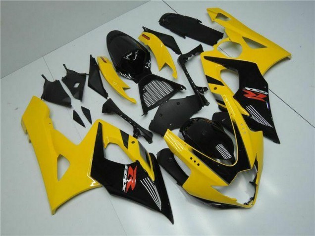 05-06 Yellow Suzuki GSXR 1000 Motorcycle Fairings 05-06 Yellow Suzuki GSXR 1000 Motorcycle Fairings