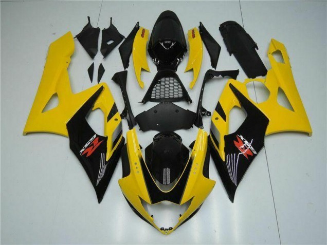 05-06 Yellow Suzuki GSXR 1000 Motorcycle Fairings 05-06 Yellow Suzuki GSXR 1000 Motorcycle Fairings