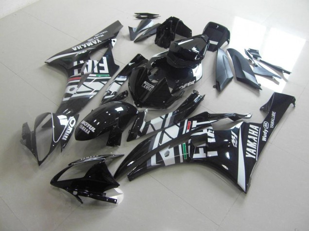 06-07 Black Fiat Yamaha YZF R6 Motorcycle Fairings 06-07 Black Fiat Yamaha YZF R6 Motorcycle Fairings