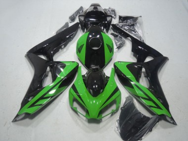 06-07 Black Green Honda CBR1000RR Motorcycle Fairing