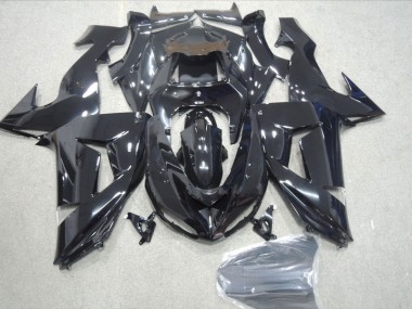06-07 Black Kawasaki ZX10R Motorcycle Fairings