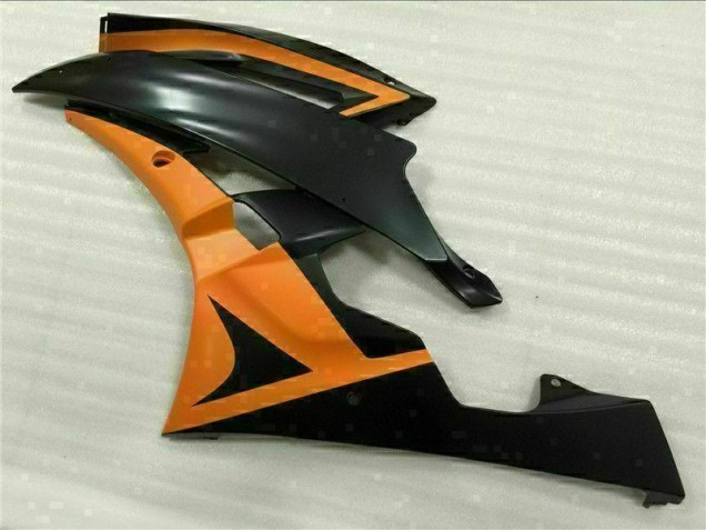 06-07 Black Orange Yamaha YZF R6 Motorcycle Fairings 06-07 Black Orange Yamaha YZF R6 Motorcycle Fairings