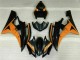06-07 Black Orange Yamaha YZF R6 Motorcycle Fairings 06-07 Black Orange Yamaha YZF R6 Motorcycle Fairings