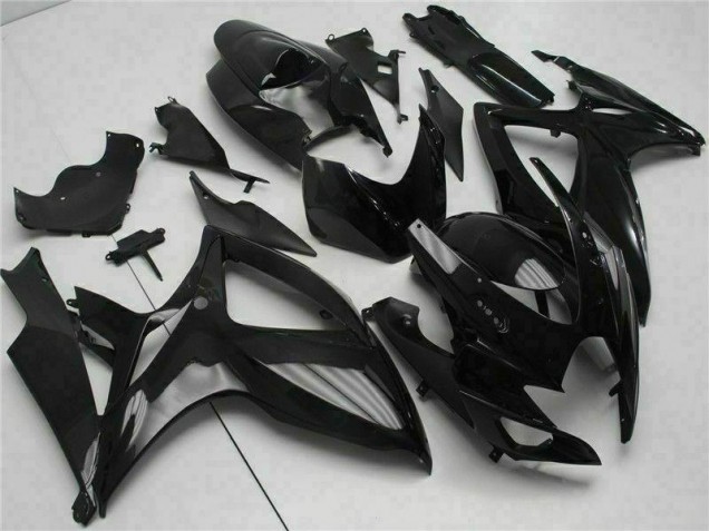 06-07 Black Suzuki GSXR 600/750 Aftermarket Motorcycle Fairings 06-07 Black Suzuki GSXR 600/750 Aftermarket Motorcycle Fairings