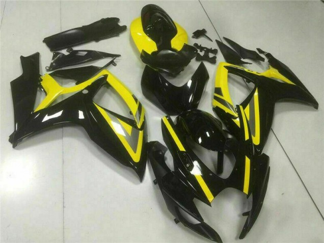 06-07 Black Suzuki GSXR 600/750 Motorcycle Fairing & Bodywork