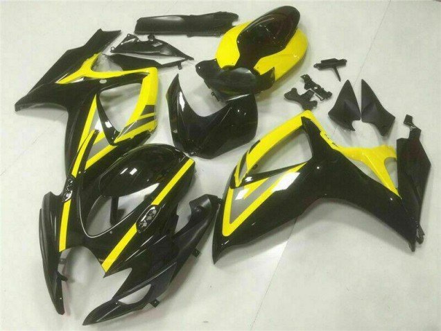 06-07 Black Suzuki GSXR 600/750 Motorcycle Fairing & Bodywork