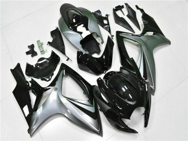 06-07 Black Suzuki GSXR 600/750 Motorcycle Fairing Kits 06-07 Black Suzuki GSXR 600/750 Motorcycle Fairing Kits