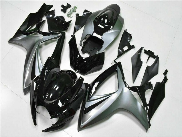06-07 Black Suzuki GSXR 600/750 Motorcycle Fairing Kits 06-07 Black Suzuki GSXR 600/750 Motorcycle Fairing Kits