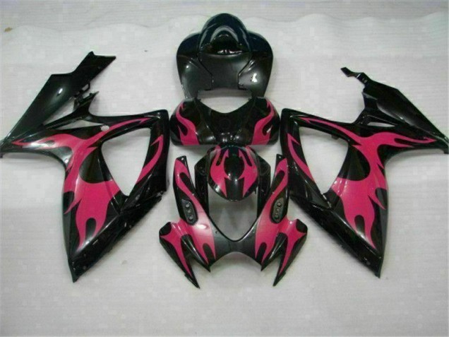 06-07 Black Suzuki GSXR 600/750 Motorcycle Fairings 06-07 Black Suzuki GSXR 600/750 Motorcycle Fairings