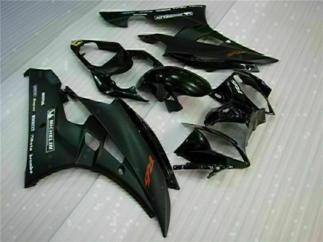 06-07 Black Yamaha YZF R6 Full Motorcycle Fairing Kits 06-07 Black Yamaha YZF R6 Full Motorcycle Fairing Kits