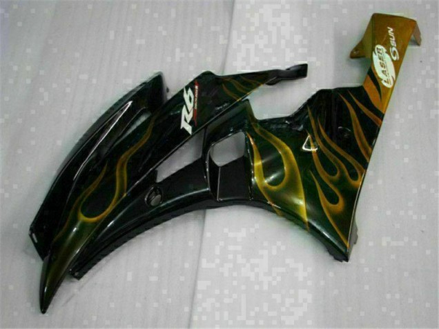 06-07 Black Yamaha YZF R6 Motorcycle Bodywork 06-07 Black Yamaha YZF R6 Motorcycle Bodywork