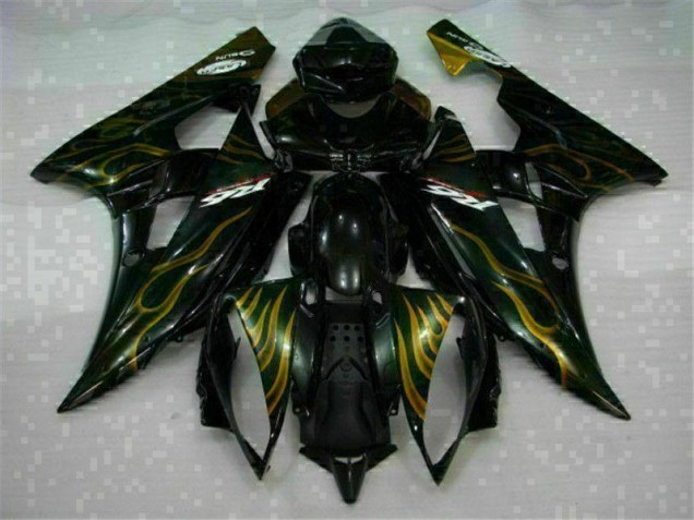 06-07 Black Yamaha YZF R6 Motorcycle Bodywork 06-07 Black Yamaha YZF R6 Motorcycle Bodywork