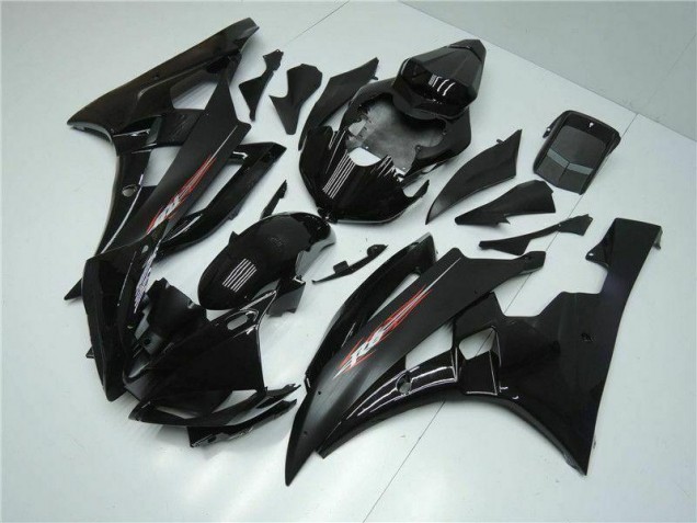 06-07 Black Yamaha YZF R6 Motorcycle Fairing & Bodywork 06-07 Black Yamaha YZF R6 Motorcycle Fairing & Bodywork