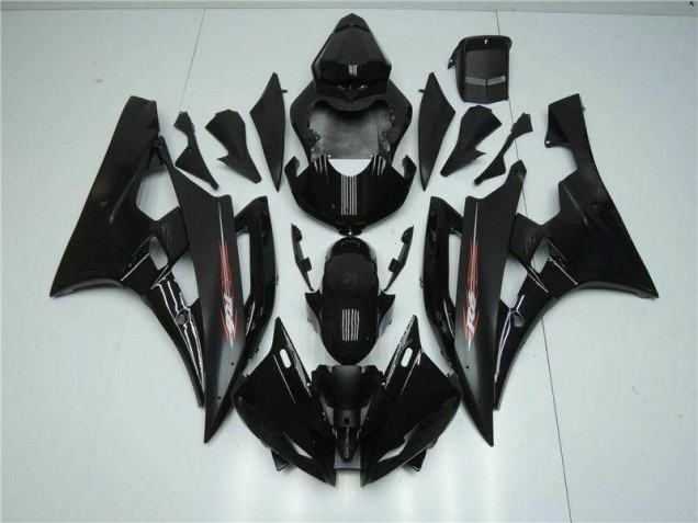 06-07 Black Yamaha YZF R6 Motorcycle Fairing & Bodywork 06-07 Black Yamaha YZF R6 Motorcycle Fairing & Bodywork