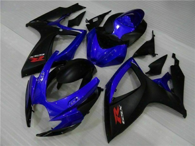 06-07 Blue Black Suzuki GSXR 600/750 Motorcycle Fairing 06-07 Blue Black Suzuki GSXR 600/750 Motorcycle Fairing