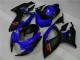 06-07 Blue Black Suzuki GSXR 600/750 Motorcycle Fairing 06-07 Blue Black Suzuki GSXR 600/750 Motorcycle Fairing
