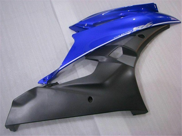 06-07 Blue Black Yamaha YZF R6 Aftermarket Motorcycle Fairings 06-07 Blue Black Yamaha YZF R6 Aftermarket Motorcycle Fairings