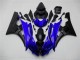 06-07 Blue Black Yamaha YZF R6 Motorcycle Fairing & Bodywork 06-07 Blue Black Yamaha YZF R6 Motorcycle Fairing & Bodywork