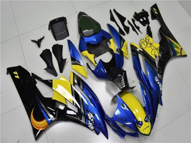 06-07 Blue Shark Yamaha YZF R6 Motorcycle Fairings 06-07 Blue Shark Yamaha YZF R6 Motorcycle Fairings