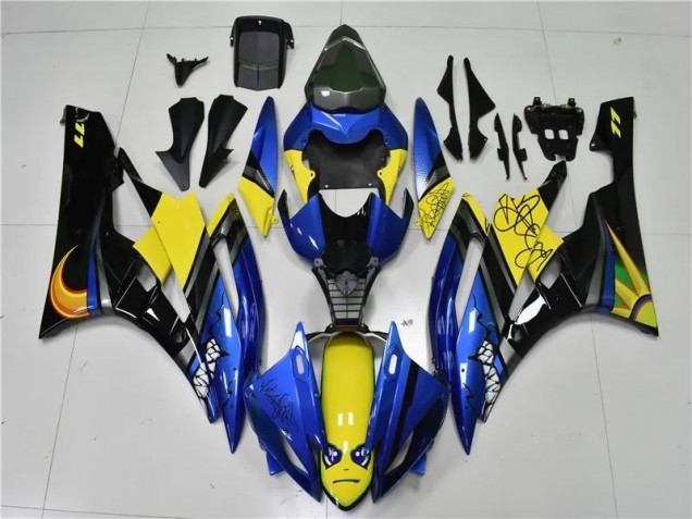 06-07 Blue Shark Yamaha YZF R6 Motorcycle Fairings 06-07 Blue Shark Yamaha YZF R6 Motorcycle Fairings