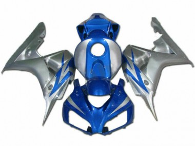 06-07 Blue Silver Honda CBR1000RR Motorcycle Fairings
