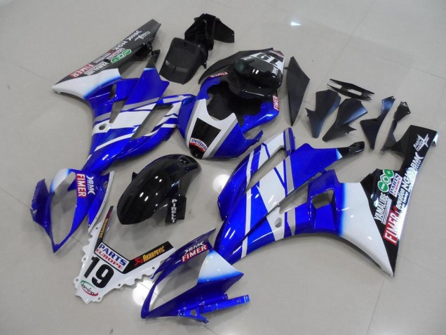 06-07 Blue Sterilgarda Yamaha YZF R6 Motorcycle Fairings 06-07 Blue Sterilgarda Yamaha YZF R6 Motorcycle Fairings