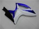 06-07 Blue White Suzuki GSXR 600/750 Motorcycle Fairing Kits 06-07 Blue White Suzuki GSXR 600/750 Motorcycle Fairing Kits