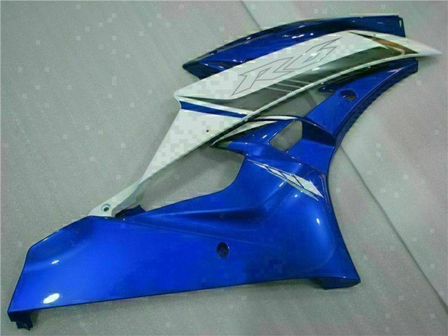 06-07 Blue White Yamaha YZF R6 Motorcycle Fairing 06-07 Blue White Yamaha YZF R6 Motorcycle Fairing