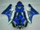 06-07 Blue White Yamaha YZF R6 Motorcycle Fairing 06-07 Blue White Yamaha YZF R6 Motorcycle Fairing