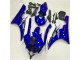 06-07 Blue White Yamaha YZF R6 Motorcycle Fairings 06-07 Blue White Yamaha YZF R6 Motorcycle Fairings