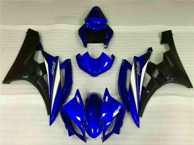 06-07 Blue Yamaha YZF R6 Motorcycle Fairing