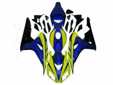 06-07 Blue Yellow Honda CBR1000RR Motorcycle Fairings