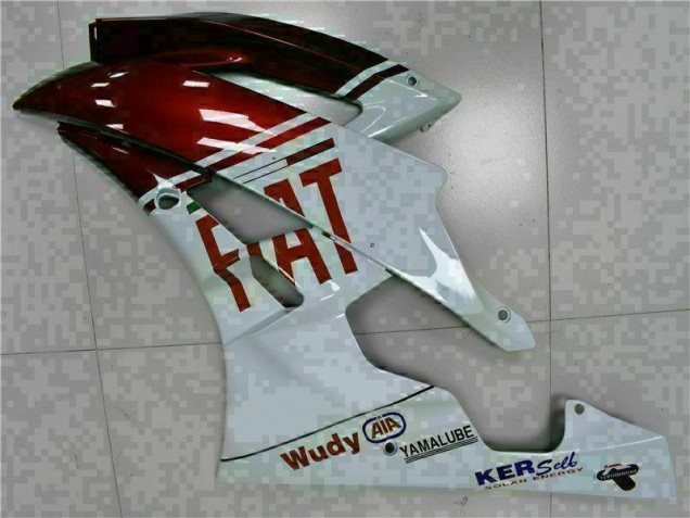 06-07 Brown White Yamaha YZF R6 Motorcycle Fairings 06-07 Brown White Yamaha YZF R6 Motorcycle Fairings