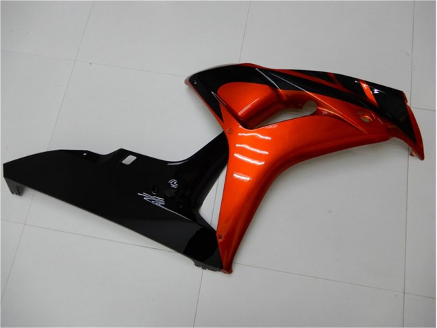 06-07 Orange Black Honda CBR1000RR Motorcycle Fairings