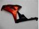 06-07 Orange Black Honda CBR1000RR Motorcycle Fairings