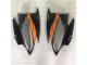 06-07 Orange Black Yamaha YZF R6 Motorcycle Fairing 06-07 Orange Black Yamaha YZF R6 Motorcycle Fairing