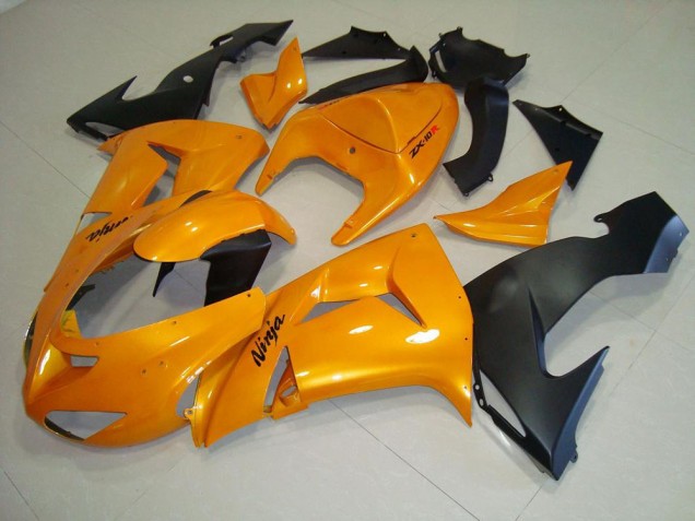 06-07 Orange Kawasaki ZX10R Motorcycle Fairings 06-07 Orange Kawasaki ZX10R Motorcycle Fairings