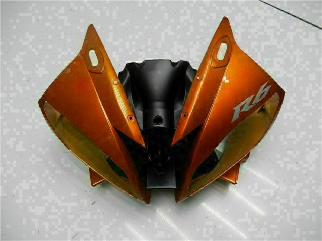 06-07 Orange Yamaha YZF R6 Motorcycle Fairings 06-07 Orange Yamaha YZF R6 Motorcycle Fairings