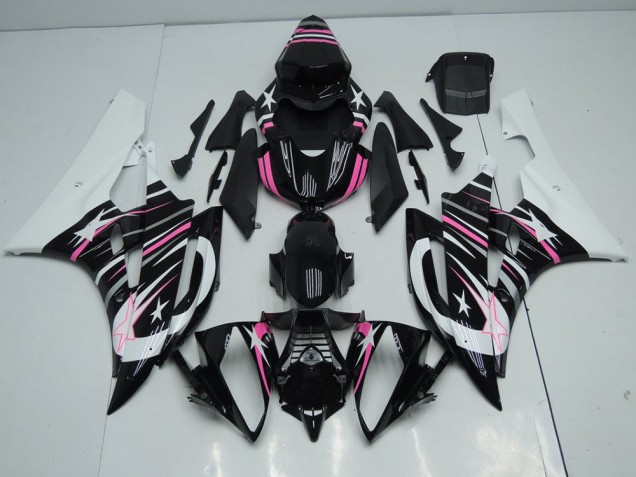 06-07 Pink Star Yamaha YZF R6 Motorcycle Fairings 06-07 Pink Star Yamaha YZF R6 Motorcycle Fairings