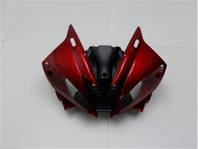 06-07 Red Black Yamaha YZF R6 Motorcycle Fairing 06-07 Red Black Yamaha YZF R6 Motorcycle Fairing